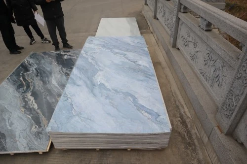 Elegant UV Marble Sheet With Easy Installation Features high quality