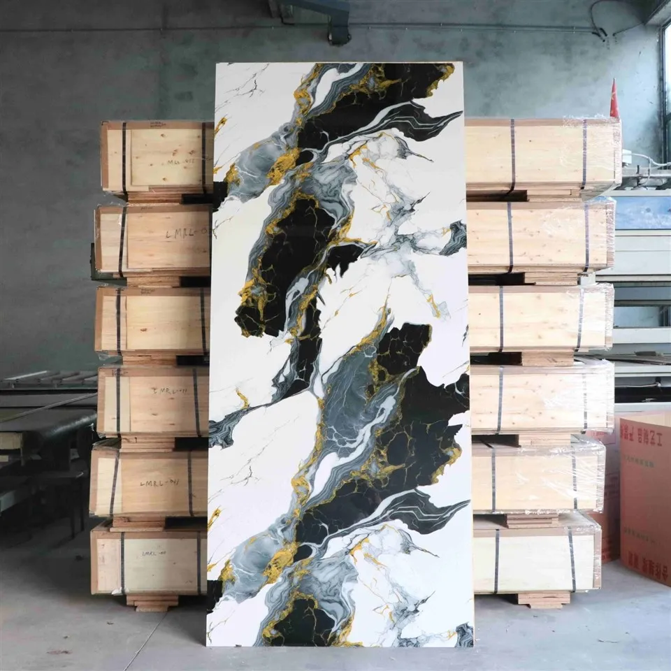 Formaldehyde-Free Marble PVC Wall Panel high quality