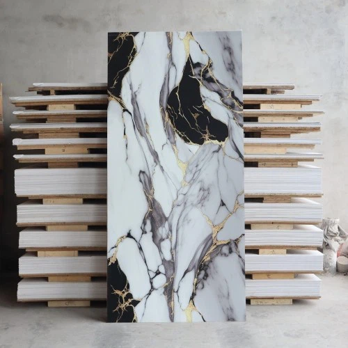 High Glossy UV Coated PVC Wall Panel factory