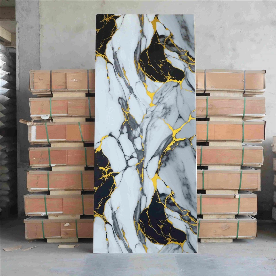 Luxury Anti-Scratch Faux Marble Wall Panel