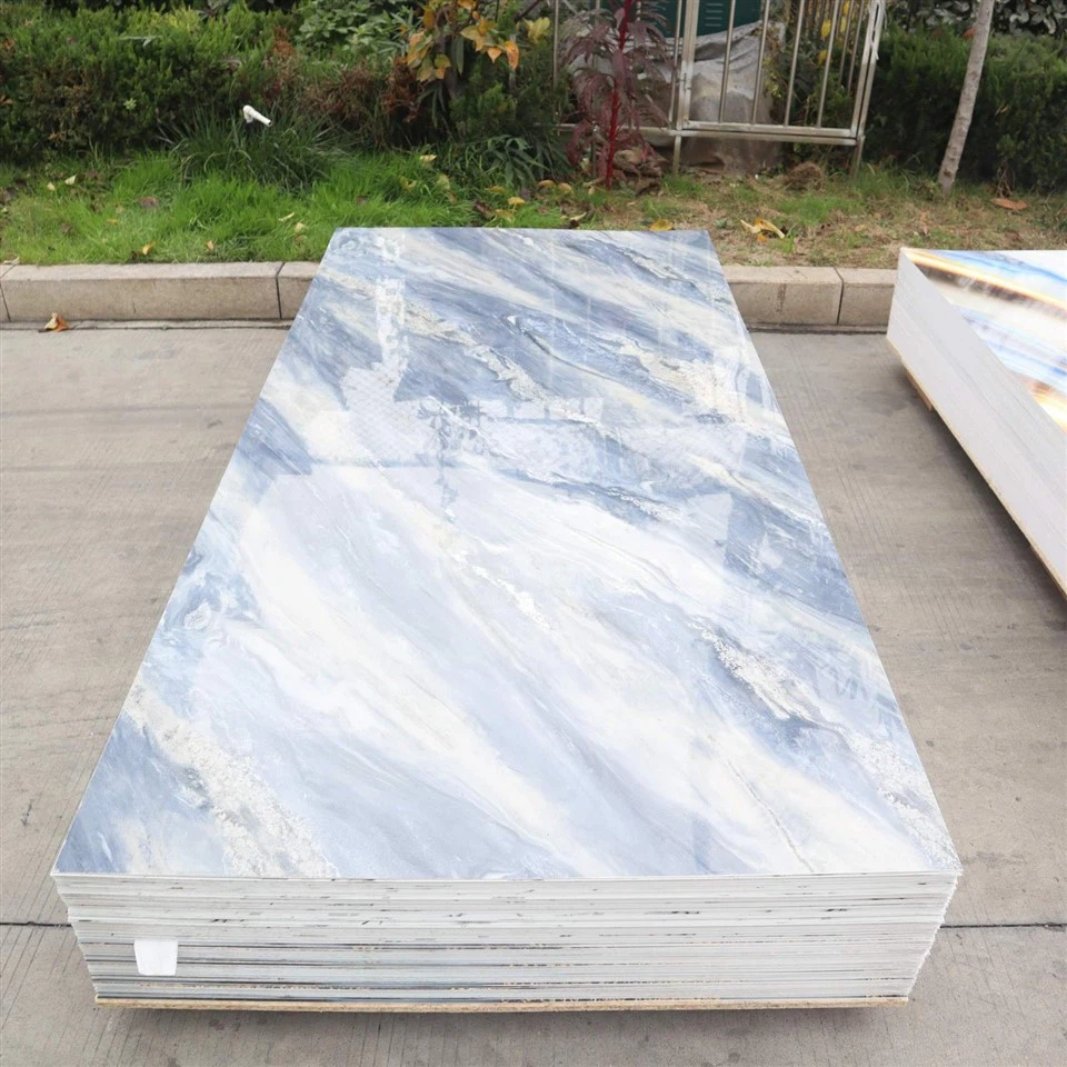 Luxury Anti-Scratch Faux Marble Wall Panel factory