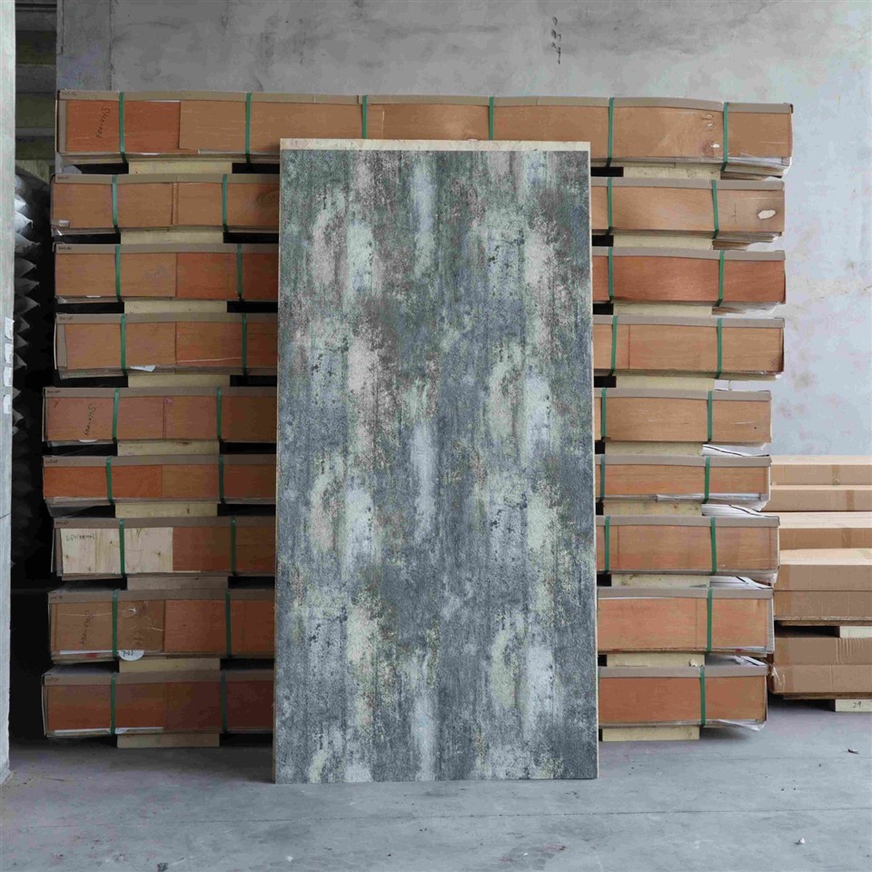 Scratch-Resistant Solid 3D Stone Embossed PVC Wall Panel price