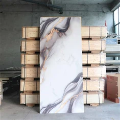 Artificial Imitation White Marble Alternative Wall Panel