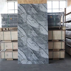 Eco-friendly Waterproof High Glossy PVC Marble Sheet
