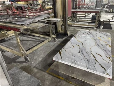 High Glossy UV Marble SPC