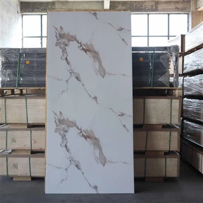 Luxury PVC Sheet UV Marble Sheet Wall Panel For Indoor Interior Decorative Wall Decoration