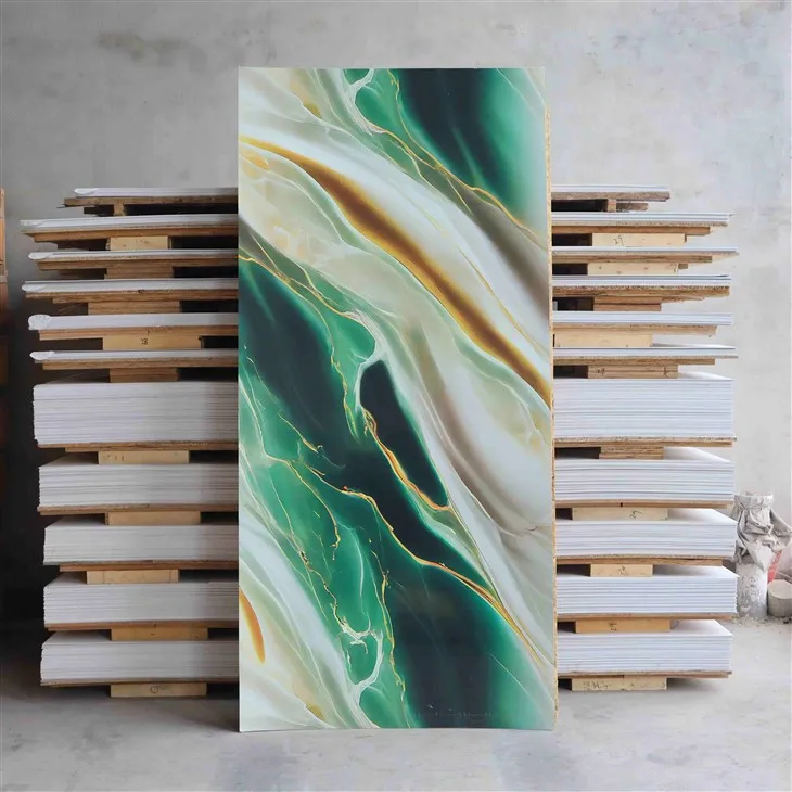Pvc marble wall panel for interior decoration