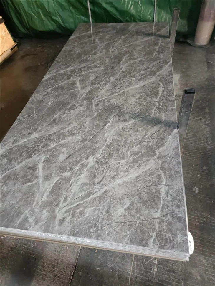 Waterproof UV PVCmarble Sheet SPC Wall Panel