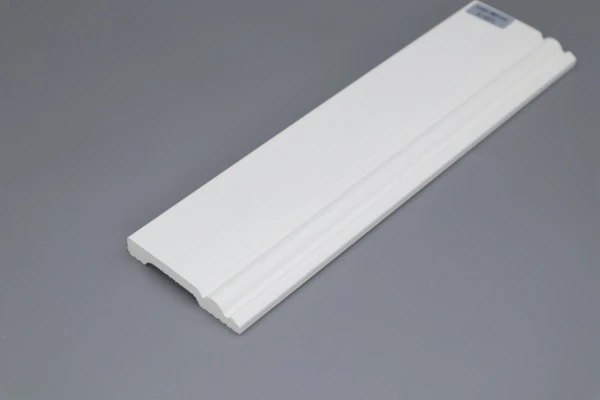 White Polystyrene Skirting Baseboard For Indoor Decoration